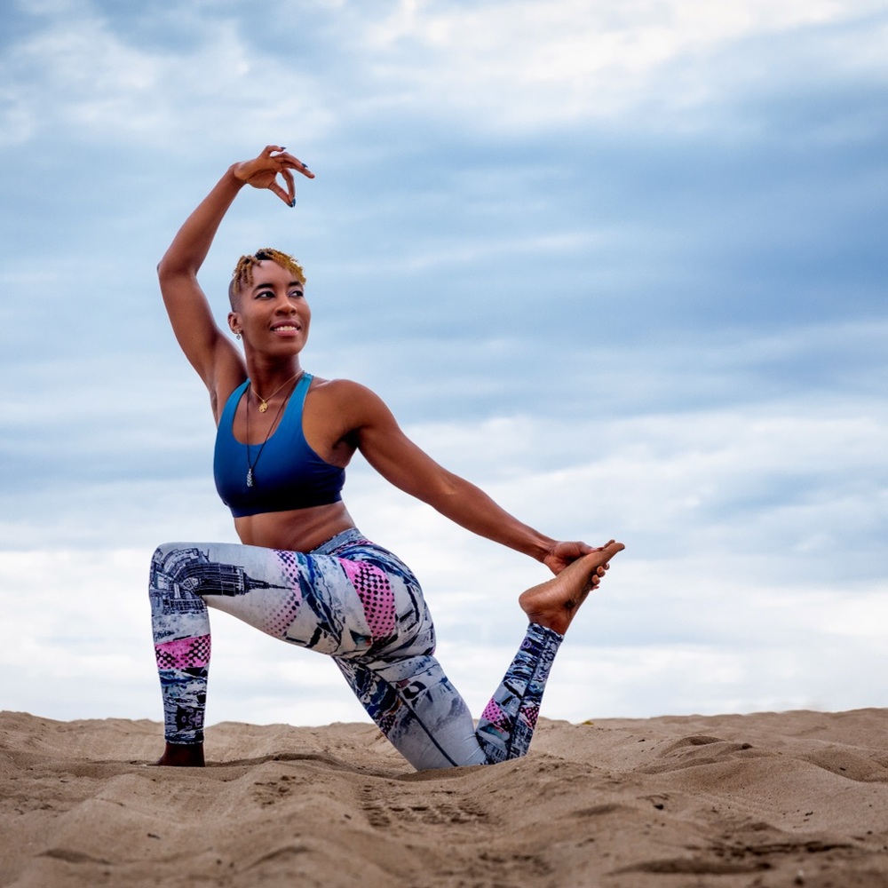 Niyama Sol Set Blue and Pink Leggings